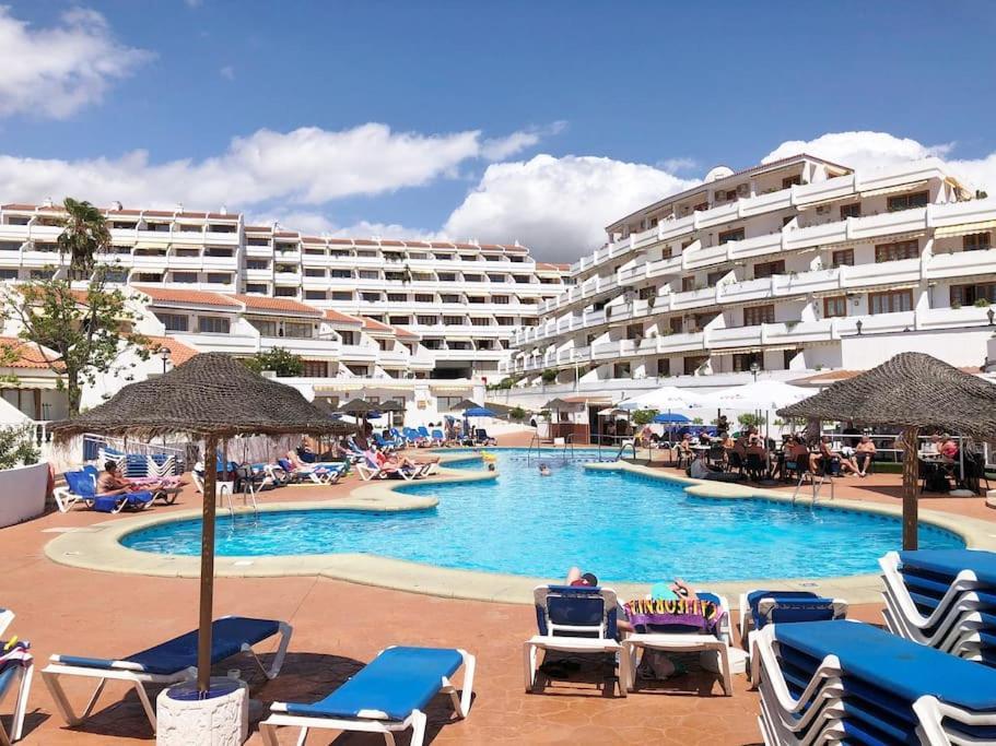 Apartamento Lucia Garden City Con Piscina Climatizada Playa Fanabe Ngoại thất bức ảnh