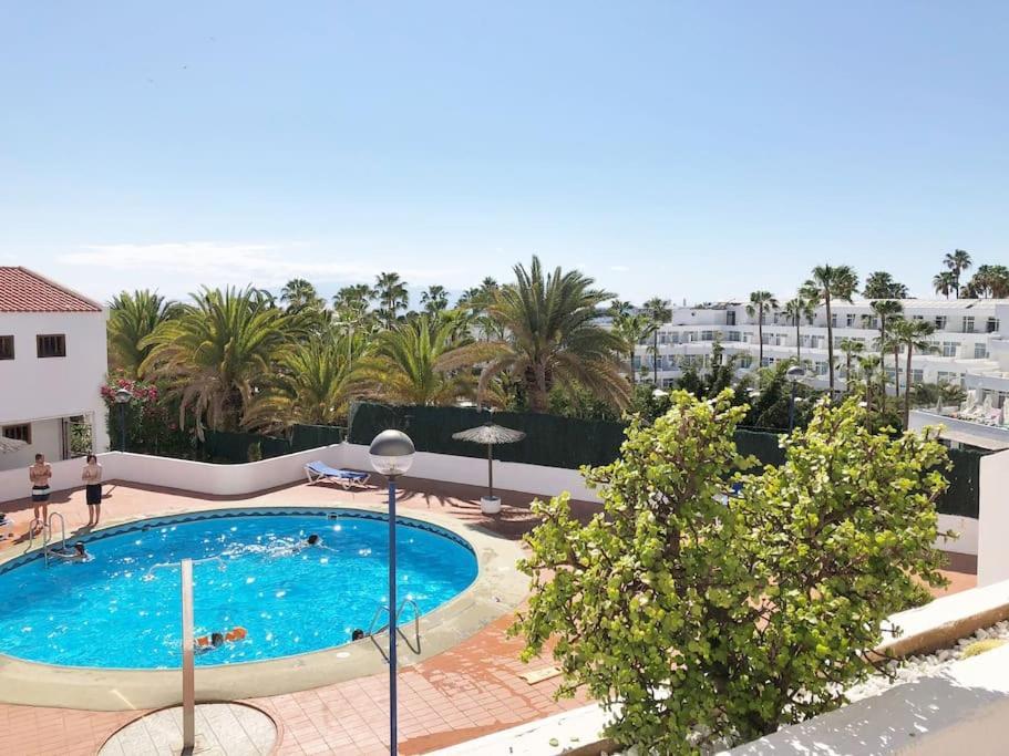 Apartamento Lucia Garden City Con Piscina Climatizada Playa Fanabe Ngoại thất bức ảnh