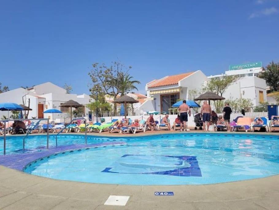 Apartamento Lucia Garden City Con Piscina Climatizada Playa Fanabe Ngoại thất bức ảnh