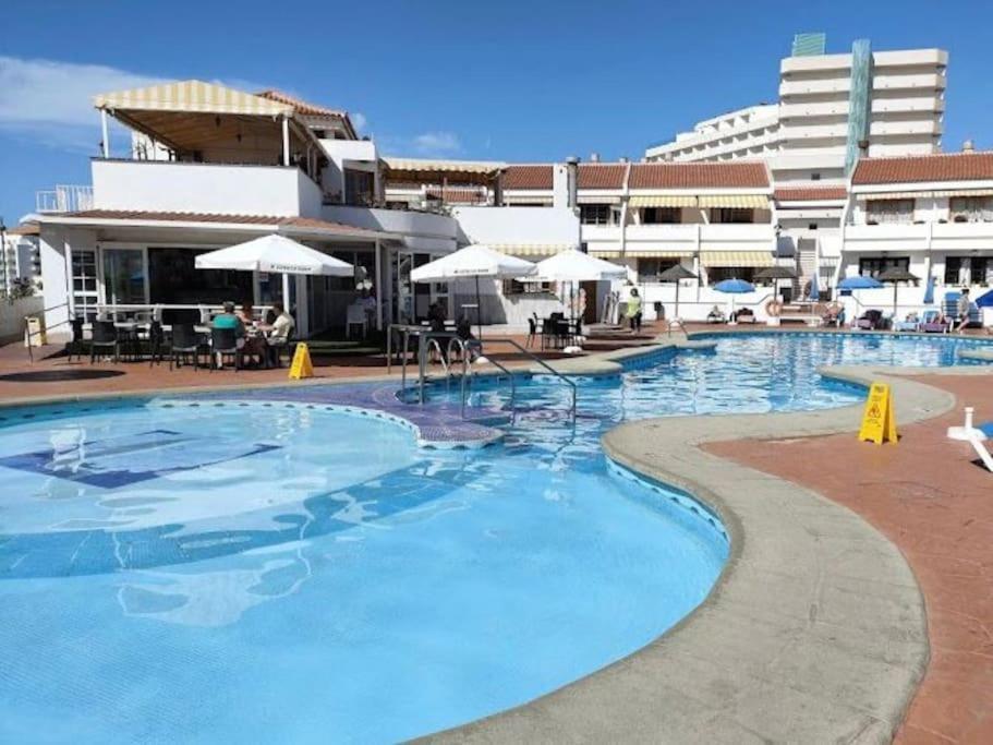 Apartamento Lucia Garden City Con Piscina Climatizada Playa Fanabe Ngoại thất bức ảnh